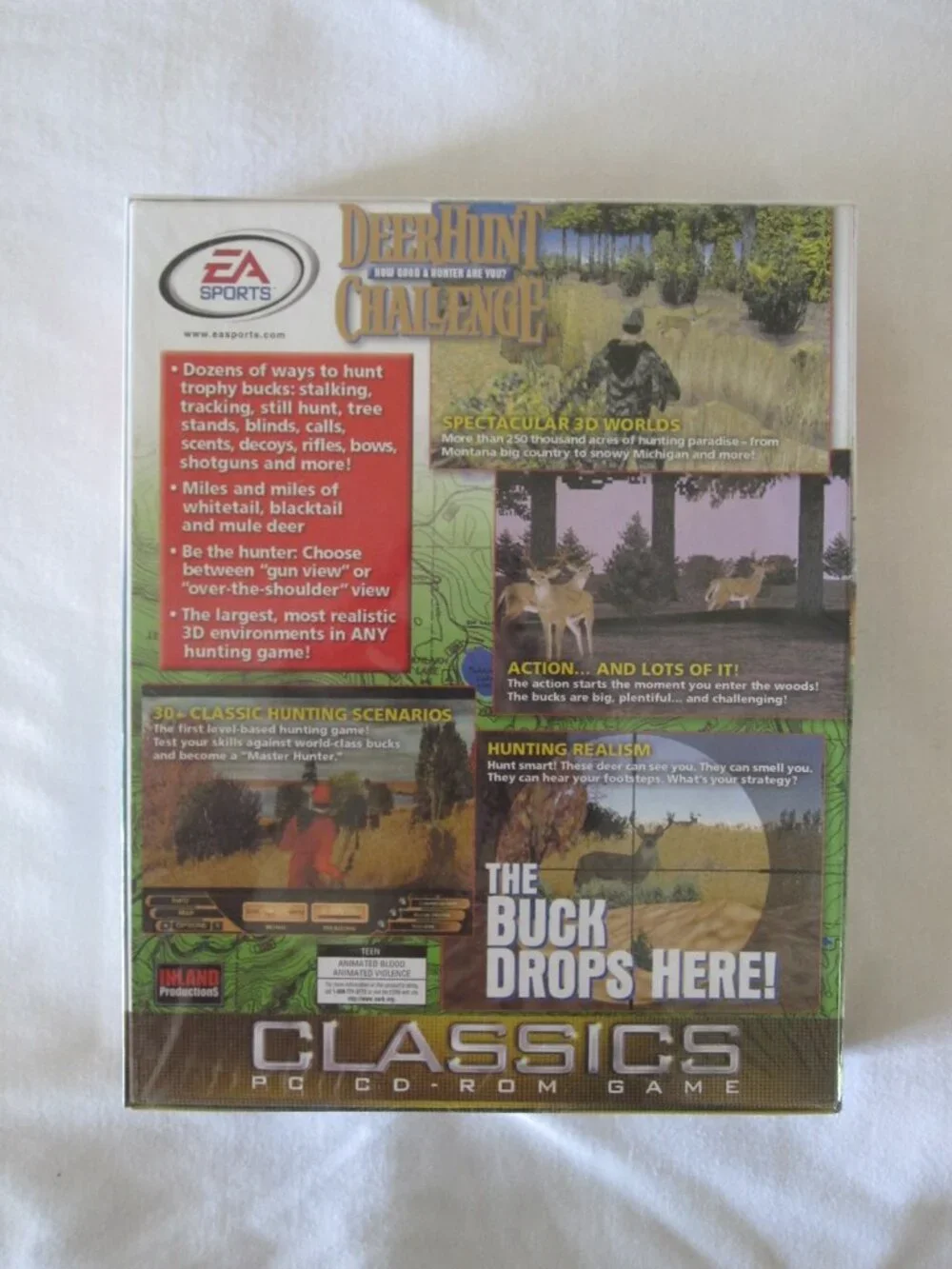 2000 PC Video Game: Deer Hunt Challenge - Factory Sealed